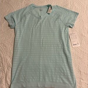 Athleta Aqua Short Sleeve Momentum Flex Tee